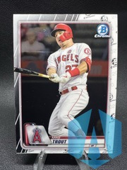 2020 Bowman Chrome #1 Mike Trout Los Angeles Angels
